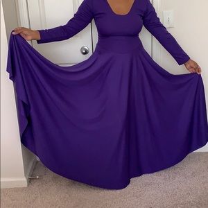 Womans Liturgical Full Length Dance Dress
